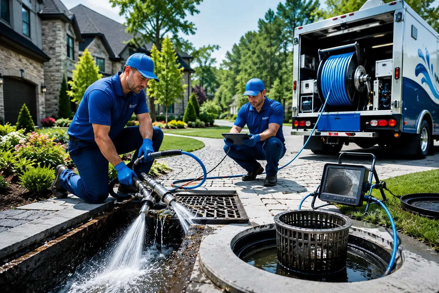 Local outdoor drain cleaning professionals in Winchester, IN